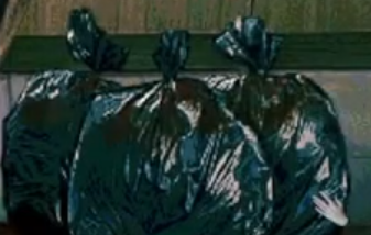 No, I'm not a Human rubbish bag clue