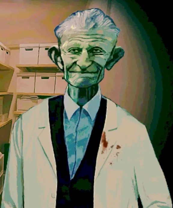 No, I'm not a Human surgeon character